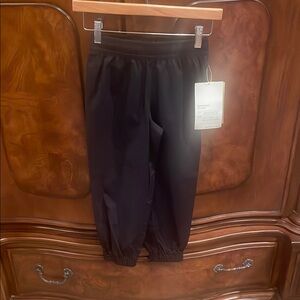 NWT XSmall (4-5) Kids Black All In Motion Rain Pants